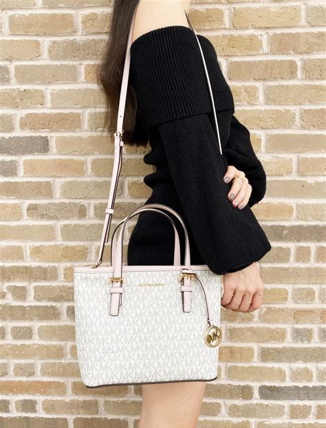 michael kors tote jet set|jet set small Michael Kors.